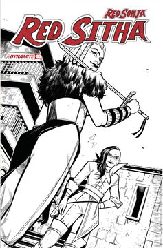 Variant Cover for Red Sonja: Red Sitha #3