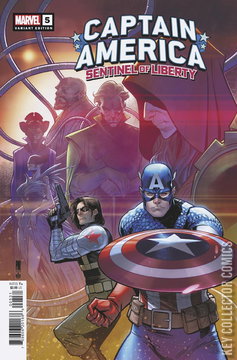 Variant Cover for Captain America: Sentinel of Liberty #5