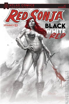 Variant Cover for Red Sonja: Black, White, Red #1