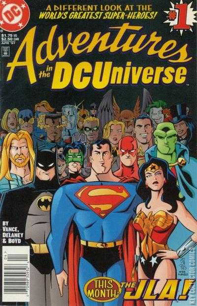 Adventures in the DC Universe by DC | Key Collector Comics