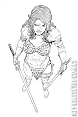 Variant Cover for Vampirella / Red Sonja #4