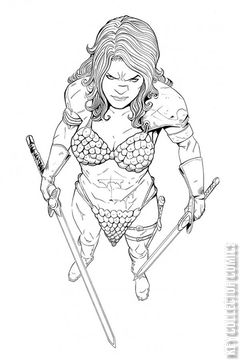 Variant Cover for Vampirella / Red Sonja #4