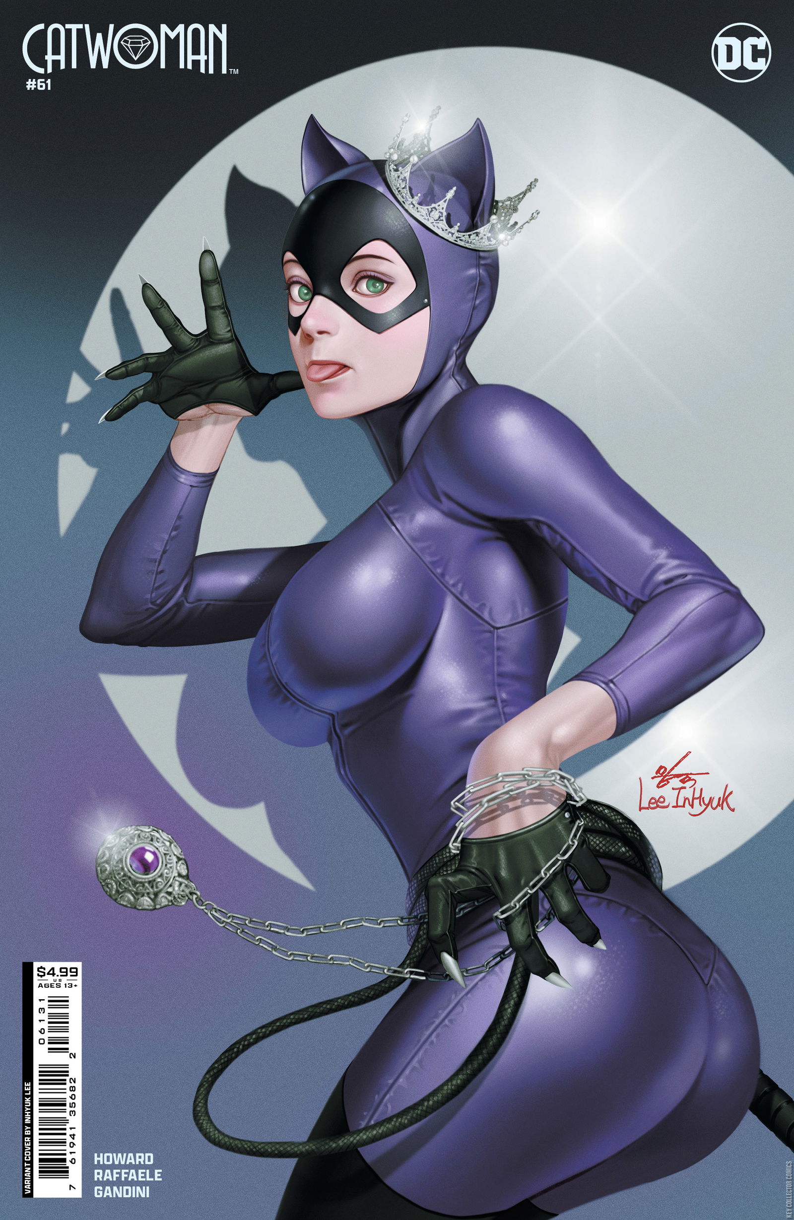 Variant Cover for Catwoman #61