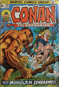 Variant Cover for Conan the Barbarian #28
