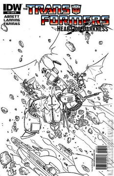 Variant Cover for Transformers: Heart of Darkness #3