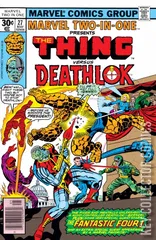Cover for Marvel Two-In-One #27