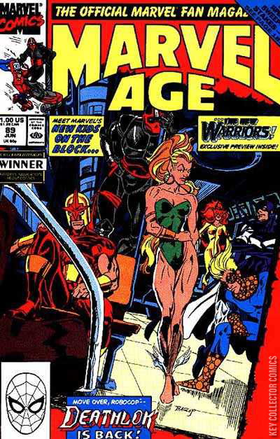 Marvel Age #89 Published June 1990 | Key Collector Comics