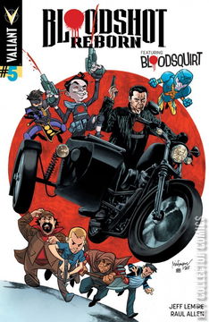 Variant Cover for Bloodshot Reborn #5