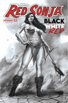 Variant Cover for Red Sonja: Black, White, Red #1