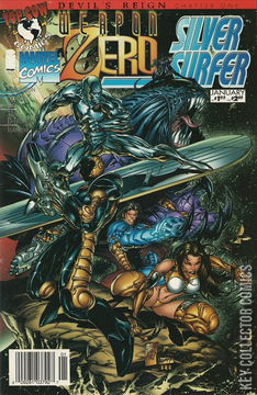 Variant Cover for Weapon Zero / Silver Surfer #1