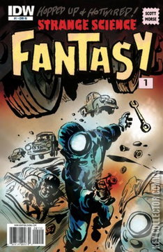 Variant Cover for Strange Science Fantasy #1