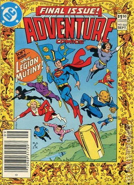 Variant Cover for Adventure Comics #503