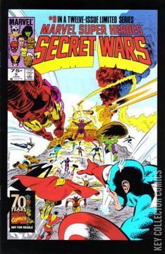 Variant Cover for Marvel Super Heroes Secret Wars #9