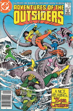 Variant Cover for Adventures of the Outsiders #37