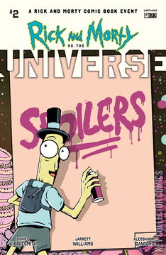 Variant Cover for Rick and Morty vs. the Universe #2