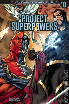 Variant Cover for Project Superpowers #0