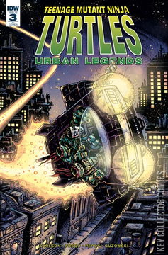 Variant Cover for Teenage Mutant Ninja Turtles: Urban Legends #3