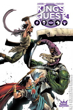 Variant Cover for Kings Quest #4