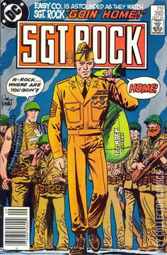 Variant Cover for Sgt. Rock #392