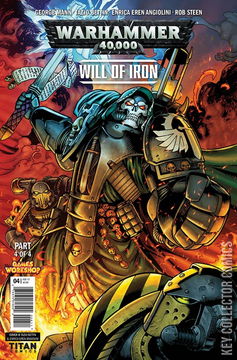 Variant Cover for Warhammer 40,000: Will of Iron #4