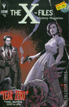 Variant Cover for The X-Files: Year Zero #5