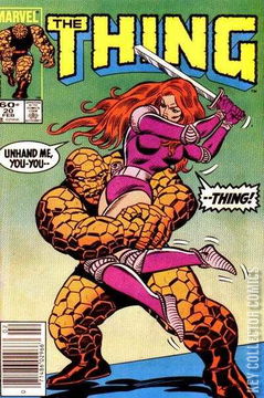 Variant Cover for The Thing #20