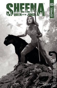 Variant Cover for Sheena, Queen of the Jungle #3