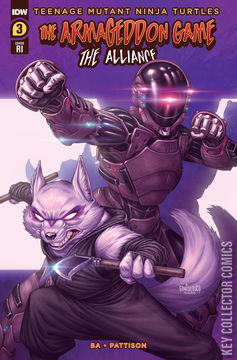 Variant Cover for Teenage Mutant Ninja Turtles: The Armageddon Game - The Alliance #3