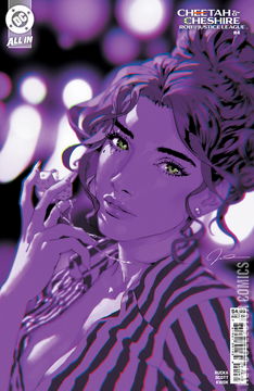 Variant Cover for Cheetah and Cheshire Rob the Justice League #4