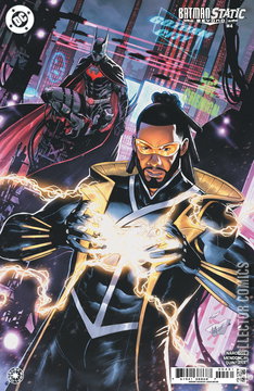 Variant Cover for Batman / Static: Beyond #4