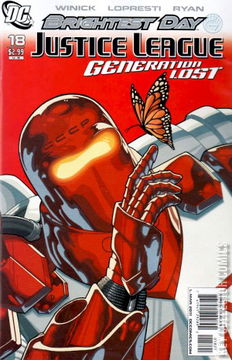 Variant Cover for Justice League: Generation Lost #18