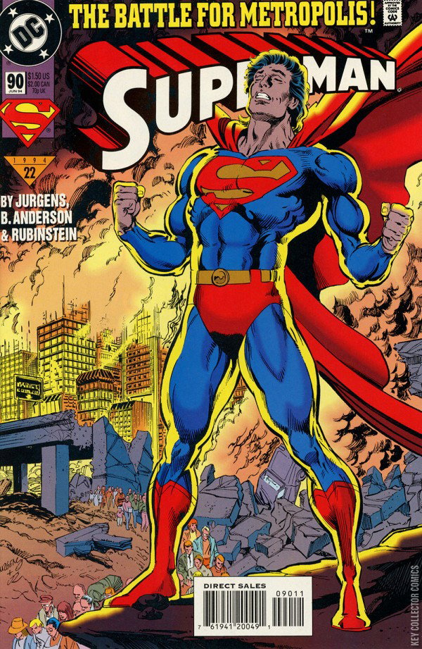 Superman #90 Published June 1994 | Key Collector Comics