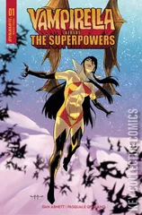 Cover for Vampirella vs. Superpowers #1