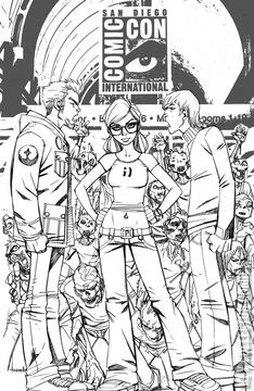 Variant Cover for Fanboys vs. Zombies #1