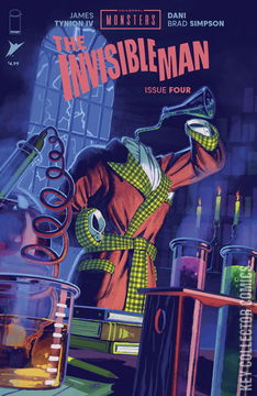 Variant Cover for Universal Monsters The Invisible Man #4