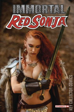 Variant Cover for Immortal Red Sonja #5