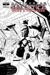 Variant Cover for Battlestar Galactica: Gods and Monsters #2