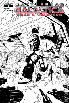 Variant Cover for Battlestar Galactica: Gods and Monsters #2