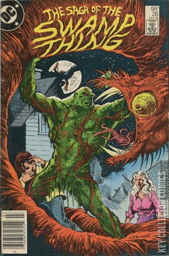 Variant Cover for Saga of the Swamp Thing #26