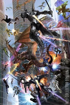 Variant Cover for Crossover #9