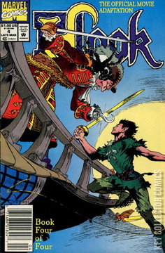 Variant Cover for Hook: The Official Movie Adaptation #4