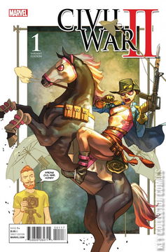 Variant Cover for Civil War II #1