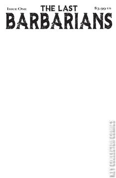 Variant Cover for Last Barbarians, The #1