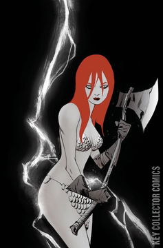 Variant Cover for Red Sonja: Black, White, Red #5