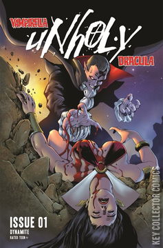 Variant Cover for Vampirella / Dracula: Unholy #1