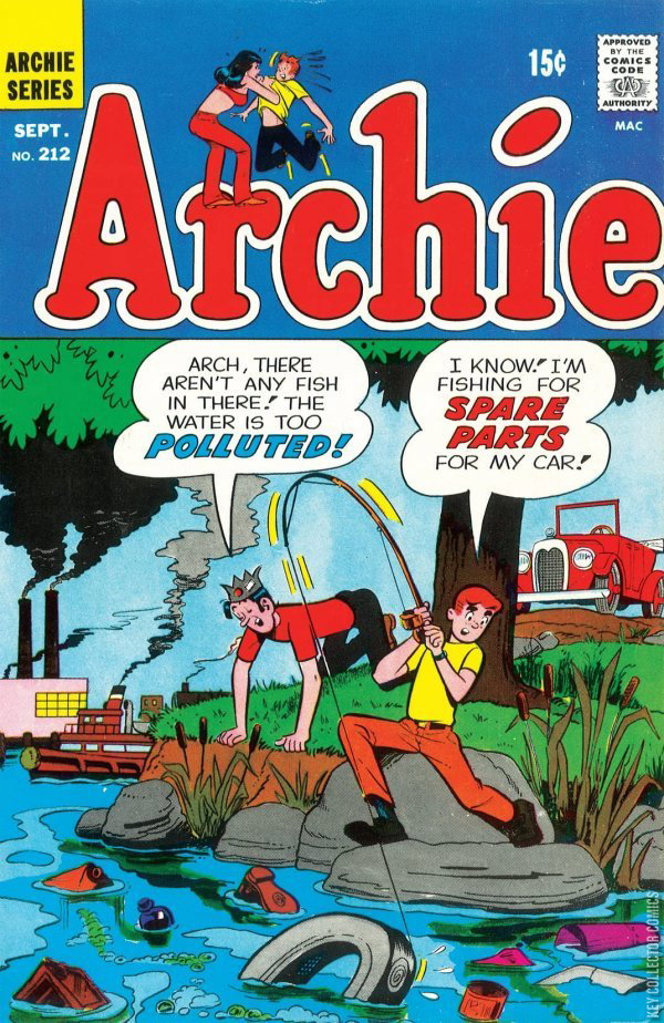 Key Archie Comics Archie Comics #212 Published September 1971 | Key Colle