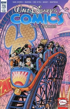 Variant Cover for Walt Disney's Comics and Stories #728