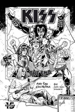 Variant Cover for KISS: The End #4