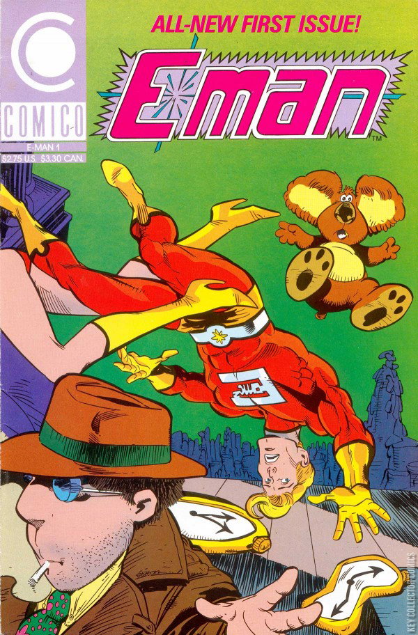 E-Man #1 Published September 1989 | Key Collector Comics
