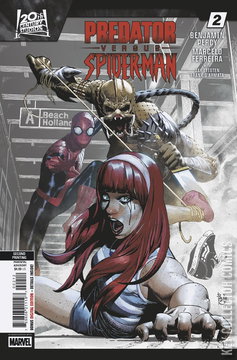Variant Cover for Predator vs Spider-Man #2
